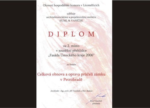 FASÁDA ÚSTECKÉHO KRAJE - 2006