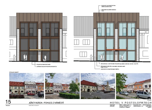 HOTEL NA NÁMĚSTÍ V POSTOLOPRTECH