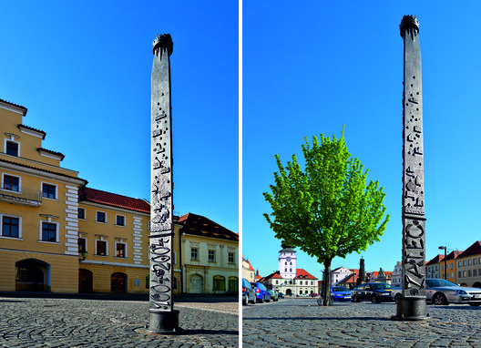 SLOUP MILENIA V ŽATCI